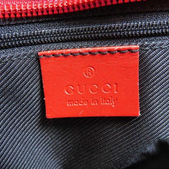 Gucci GG Tote Bag Canvas Leather - Picture 6 of 10